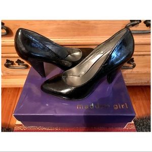 NEW IN BOX - Madden Girl Black Patent Pumps